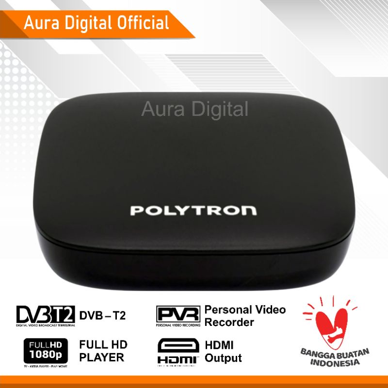 Jual Set Top Box Polytron PDV 610T2 STB TV Digital Receiver Untuk TV Tabung LCD LED Indonesia