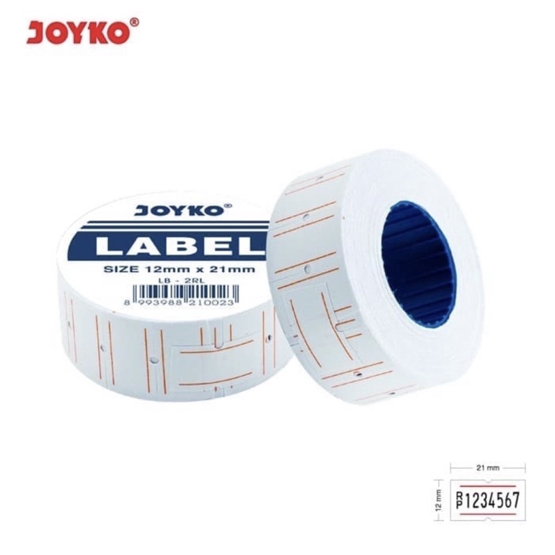 JOYKO LABELLER / ALAT LABEL HARGA MESIN MX-6600N ( 10 DIGITS 2 LINES ) / MX-5500M ( 8 DIGITS NUMBER 1 LINE )