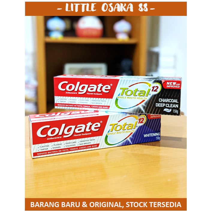 Pasta Gigi Odol Colgate Charcoal Deep Clean Whitening 150 gr