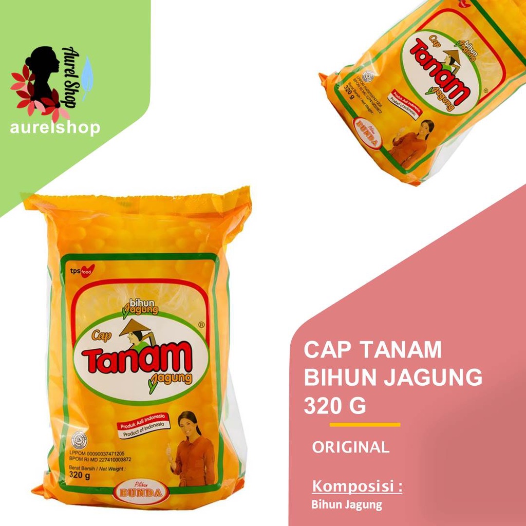 

CAP TANAM Bihun Jagung kemasan pack @320g x10 pcs