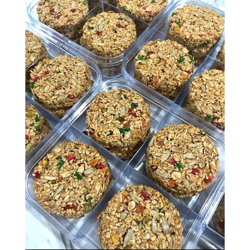 

COOKIES DIET CEMILAN SEHAT ( 4 toples = 12 hari )