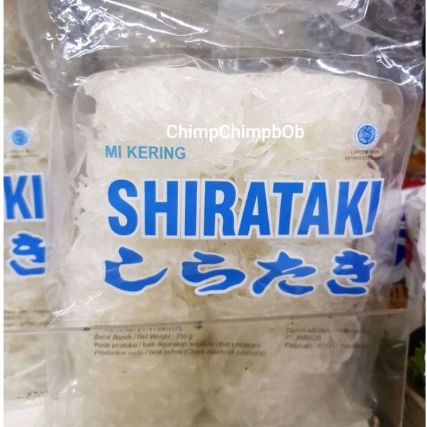 

MIE SHIRATAKI KERING 250 GRAM