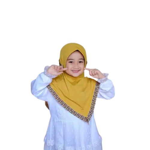 Hijab Anak PEREMPUAN Terbaru SERUT BELAKANG / HIJAB TRENDY / HIJAB ANAK MURAH