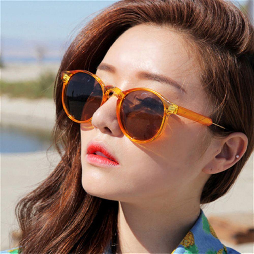 Lily Kacamata Kotak Fashion Round Eyewear Kacamata Matahari Untuk Wanita Pria