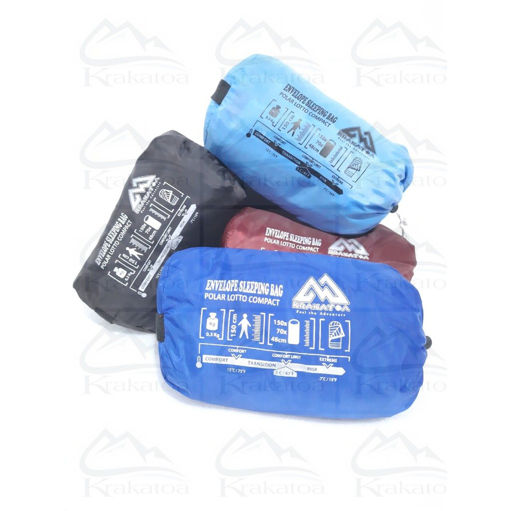 【Warna Dipilih】 Sleeping Bag Polar Bantal Kids` Kantong Tidur Anak` SleepingBag Ringan Mini Compact