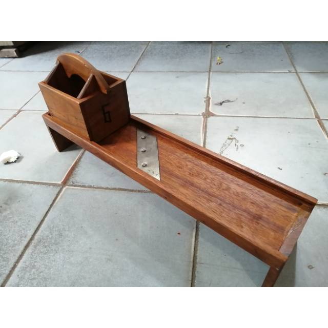 2kg pengiris bawang ukuran besar bahan kayu ulin