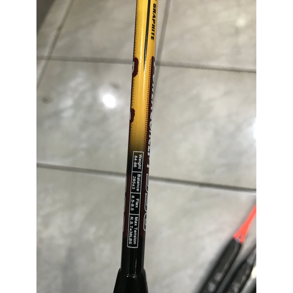 Unik RAKET BADMINTON APACS POWER CONCEPT 998 38 LBS PROMO Murah