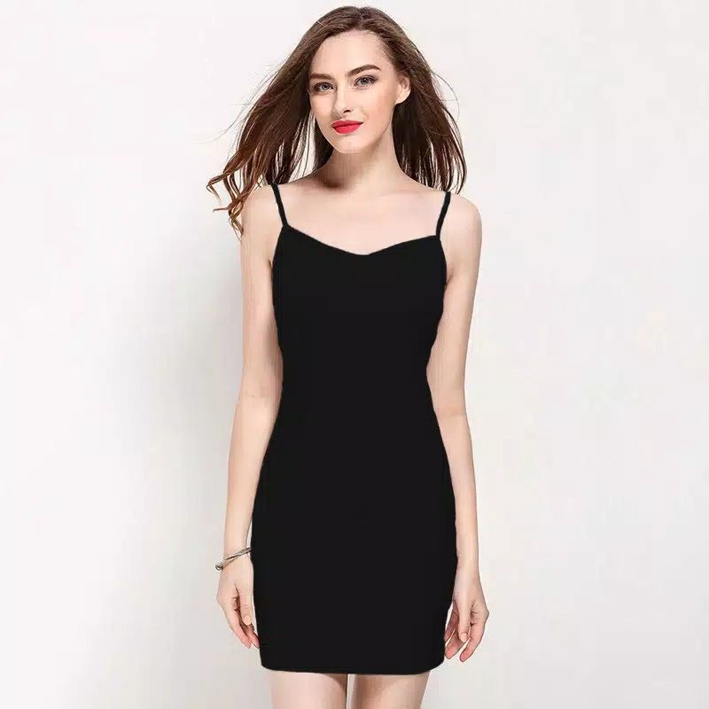 Tanktop tantop mini dress | singlet panjang | tunik  inner kecil ke jumbo