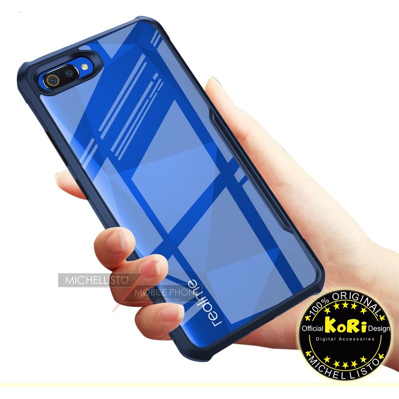 Case Realme C2 OPPO A1K Soft Bumper Transparent Clear Original