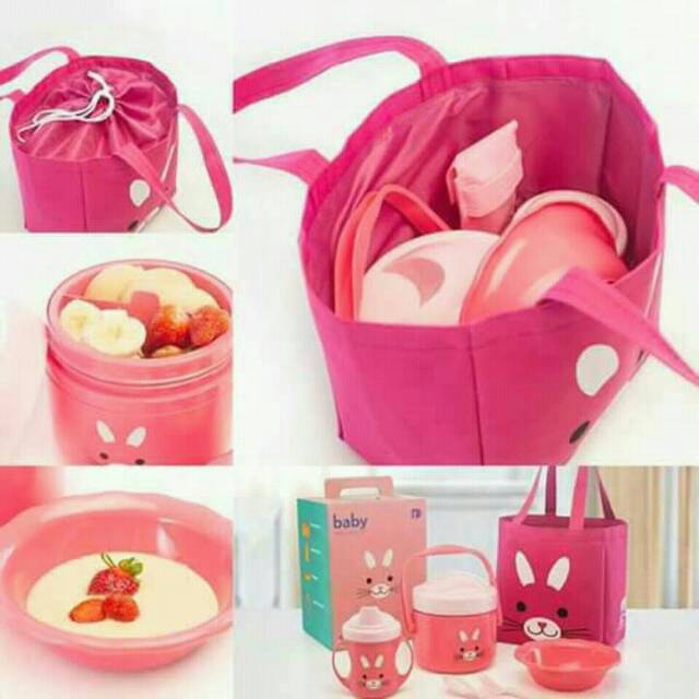 Baby Value Pack Set Rabbit / Tempat Makan Bayi Set