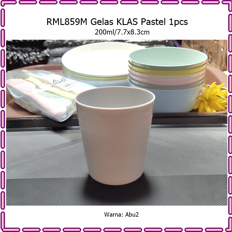 [1pcs] RML859M Gelas Anak KLAS Pastel