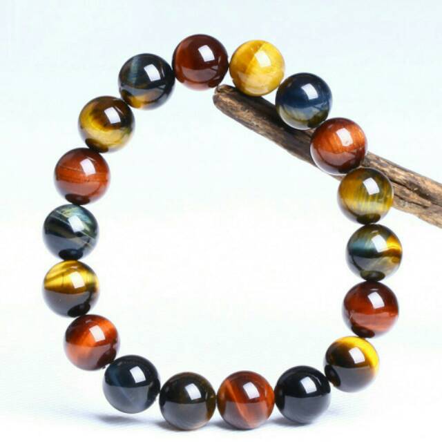NEW Gelang Batu Tiger Eye Natural Unisex