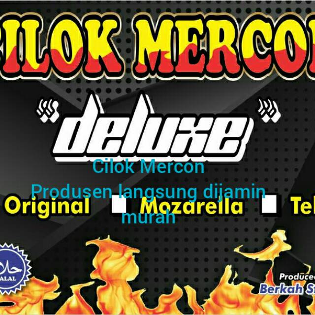 

Cilok mercon/cilok rebus mercon/cilok bumbu mercon