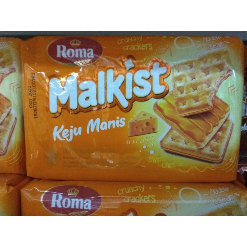 

Roma Malkist Keju Manis 115 Gram