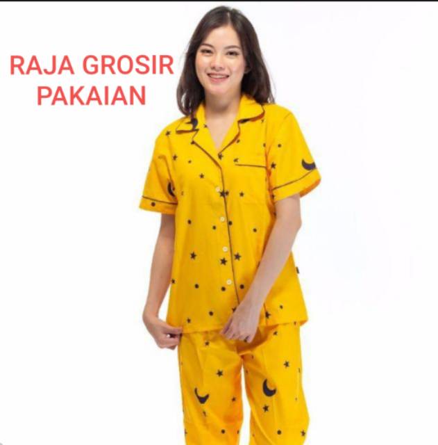 BAJU TIDUR PIYAMA DEWASA MOTIF KARAKTER