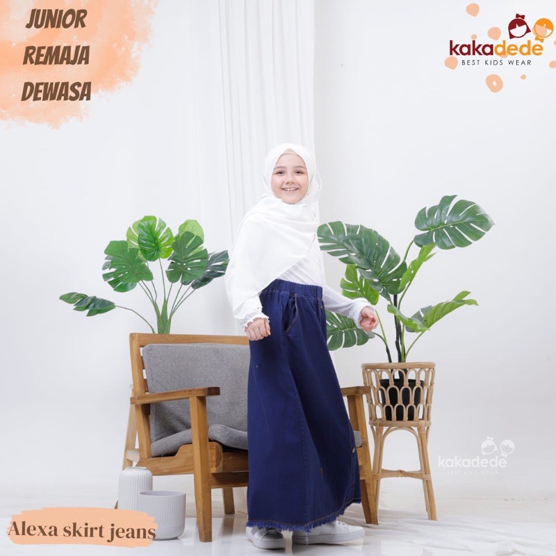 ROK JEANS ANAK/ALEXA JEANS SKIRT/ROK JEANS ANAK MURAH