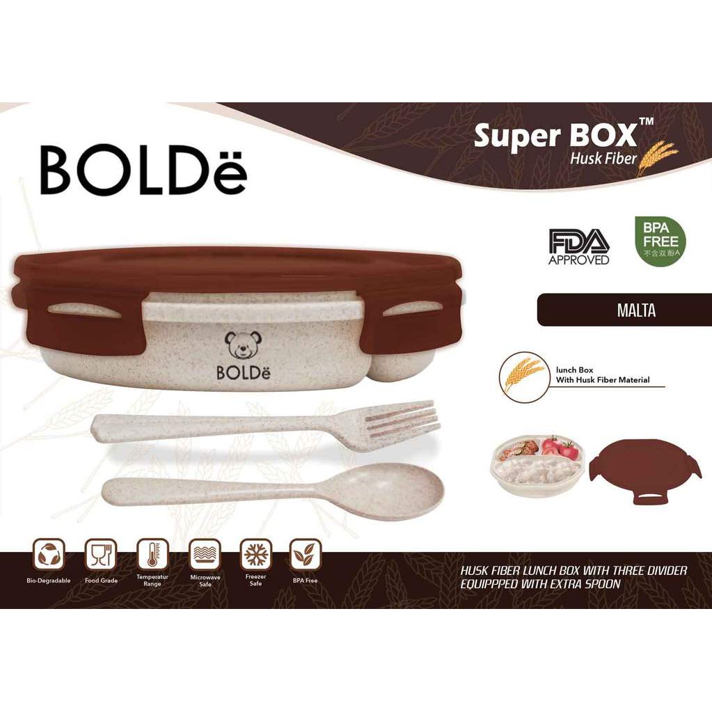 BOLDe SUPER BOX Husk Fiber Lunch Box PREMIUM