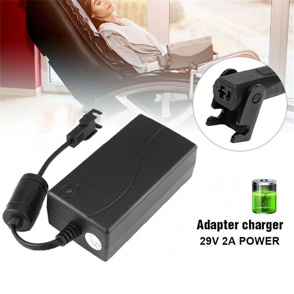 POPULAR 29v 2A Charger Alat Trafo Tahan Lama Dengan Gesper Penarik 2pin Recliner Elektrik Untuk Limoss Untuk OKIN