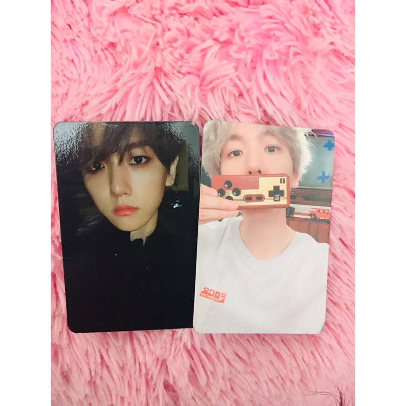 PHOTOCARD BAEKHYUN CITY LIGHTS DAY/NIGHT VERSION