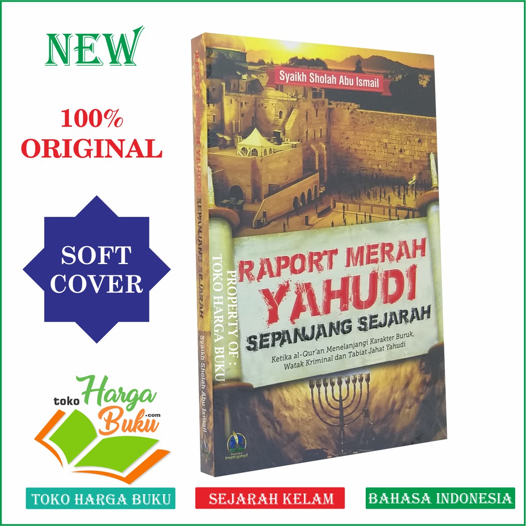 Foto Raport Merah Yahudi Sepanjang Sejarah - Pustaka Imam Bonjol