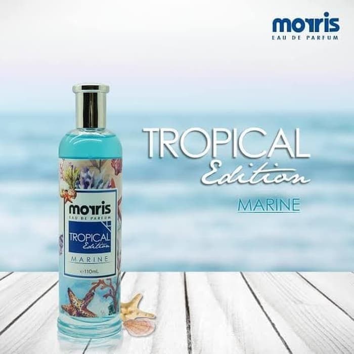 BISA COD - MORRIS PARFUM TROPICAL EDITION 110ML - MORIS BPOM 100% ORIGINAL - PARFUM CEWEK COWOK VIRAL dan TAHAN LAMA