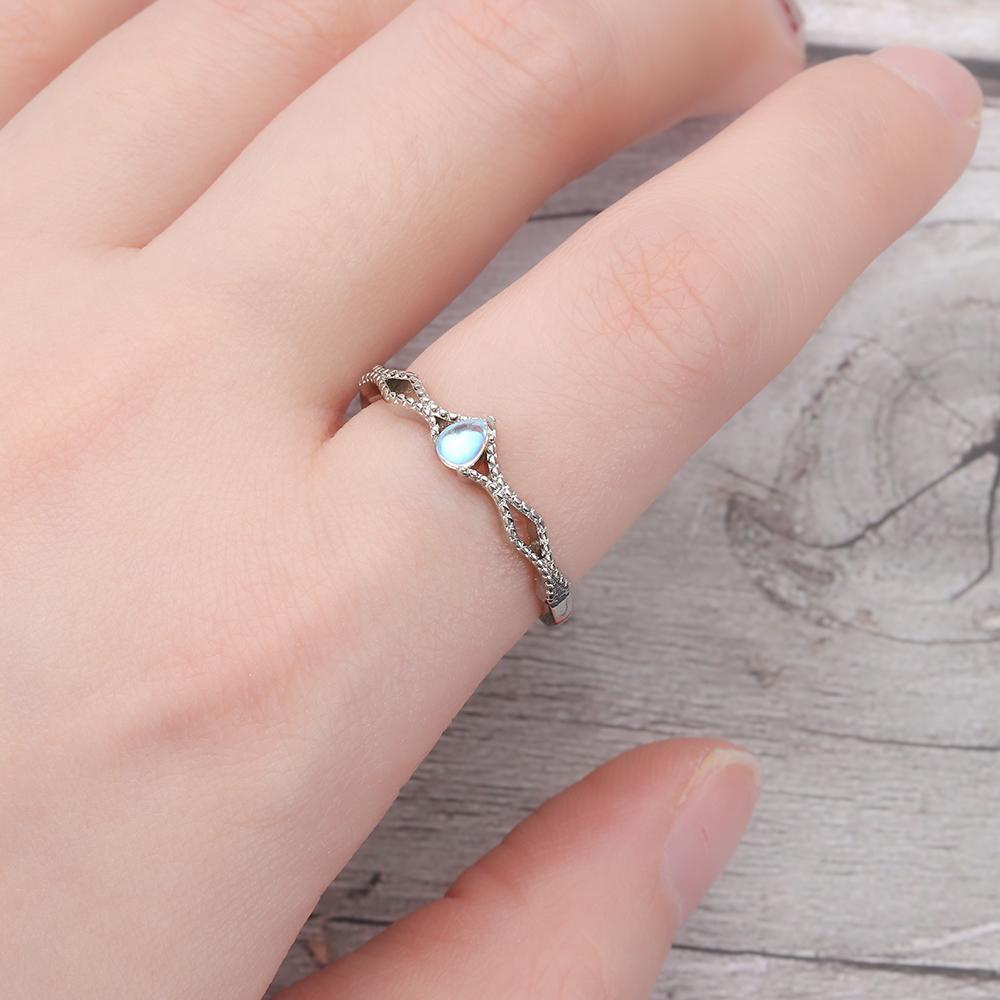 Lily Couple Cincin Adjustable Hadiah Pernikahan Perhiasan Fashion