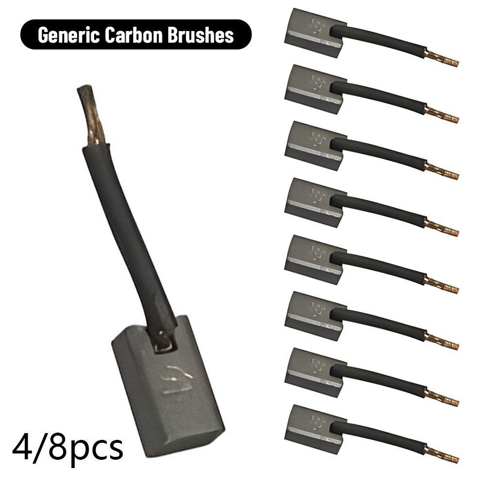 Populer4per8pcs Bor Mini Kualitas Tinggi 5x6x13.5mm Rotary Tool Generik Carbon Brushes