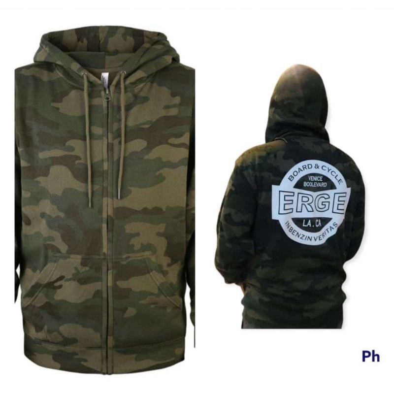 Hodie Zipper Camo Erge Original
