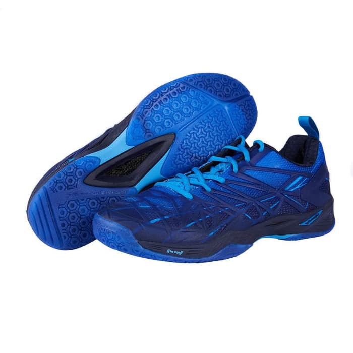 sepatu badminton PERFLY MEN BADMINTON SHOES BS 990 BLUE 8373834