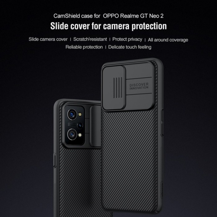 REALME GT NEO 3T NILKIN CAMSHIELD HARDCASE COVER CAMERA CASE SLIDE