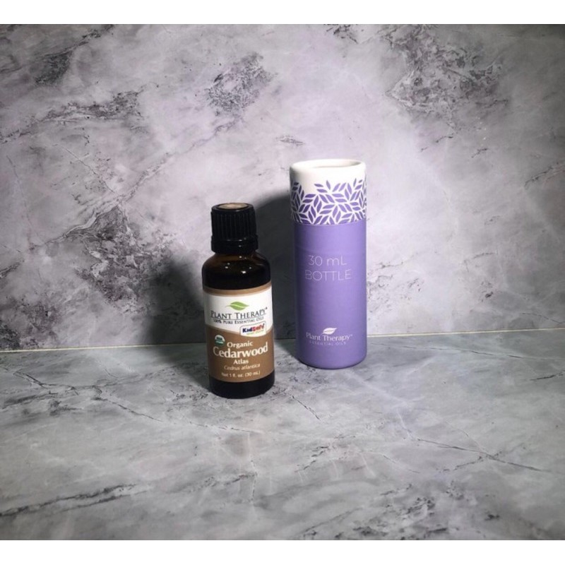 Organic Atlas Cedarwood Essential Oil. 30 ml. Plant Therapy