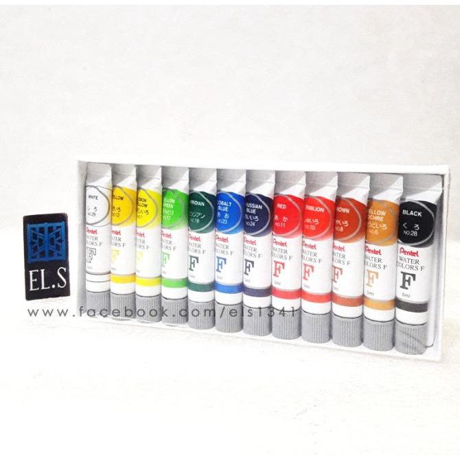 

Pentel Water Color 12 Warna ( Cat Air )