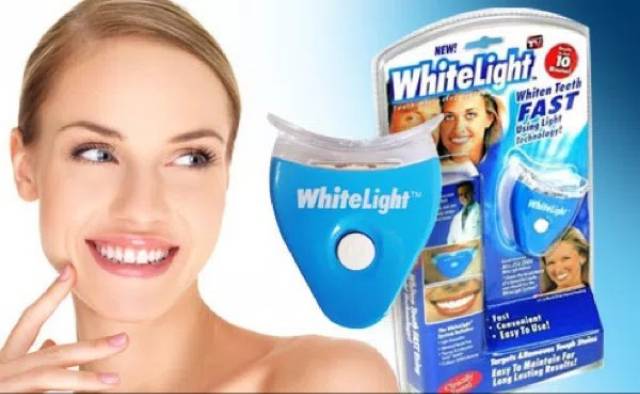 Alat pemutih gigi / pemutih gigi murah / teeth whitening / pemutih gigi kuning white light