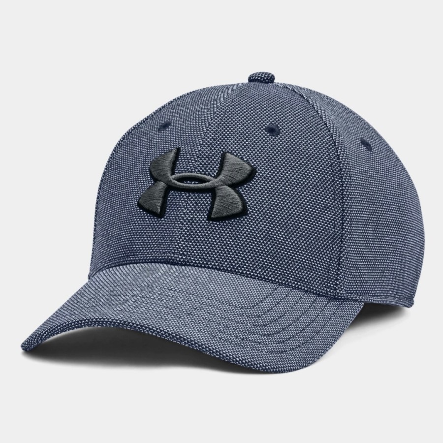 Under Armour Heathered Cap Navy/Topi Under Armour Original