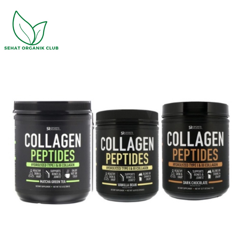 Sports Sport Research Collagen Peptides Dark Chocolate 644,11 Gr ;  Collagen Peptides Hydrolyzed Typ