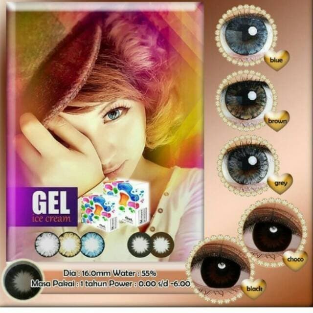 

Softlens Gel Ice Cream Kotak 6 Bulan - MINUS