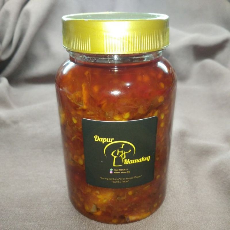 

Sambal / sambel baby cumi 300 gram (dapur mama key)