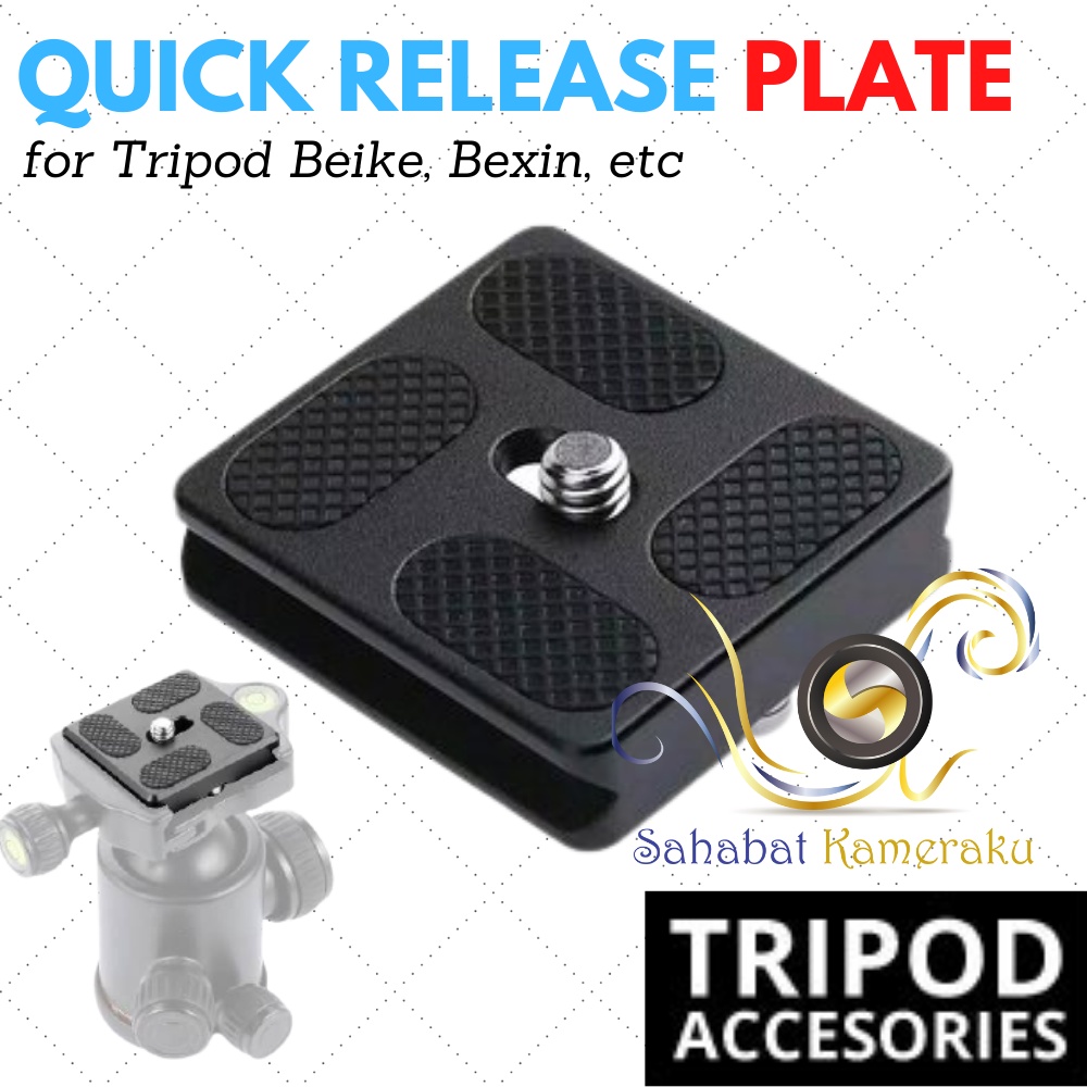 Base Plate Tripod Beike Q666 Q777 Q555 Q999 Q999C Q888 Q668 Plate PU-40 Quick Release PU40 4cm Monop