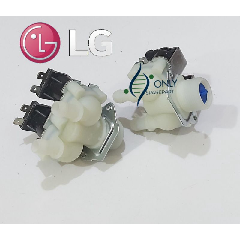 Water inlet selenoid mesin cuci LG 2 inlet Front Loading / selenoid mesin cuci LG 2 way