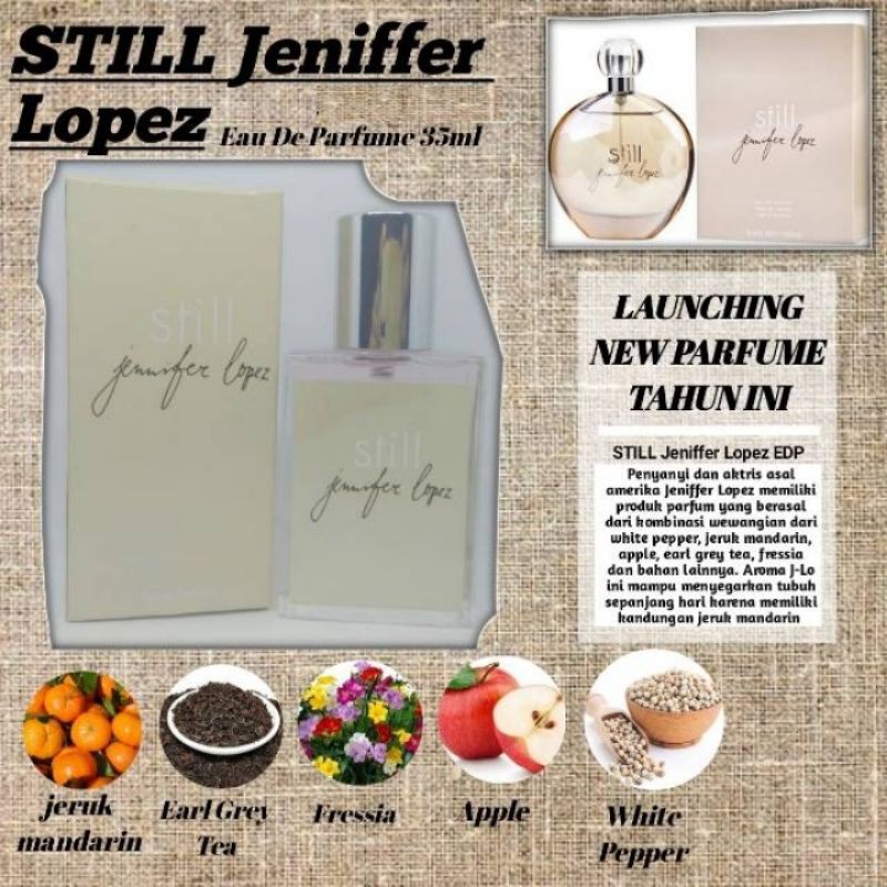 PARFUM STILL JENIFFER LOPEZ JYLO Jillo still 30ml FREE POUCH Parfum Jennifer Lopez