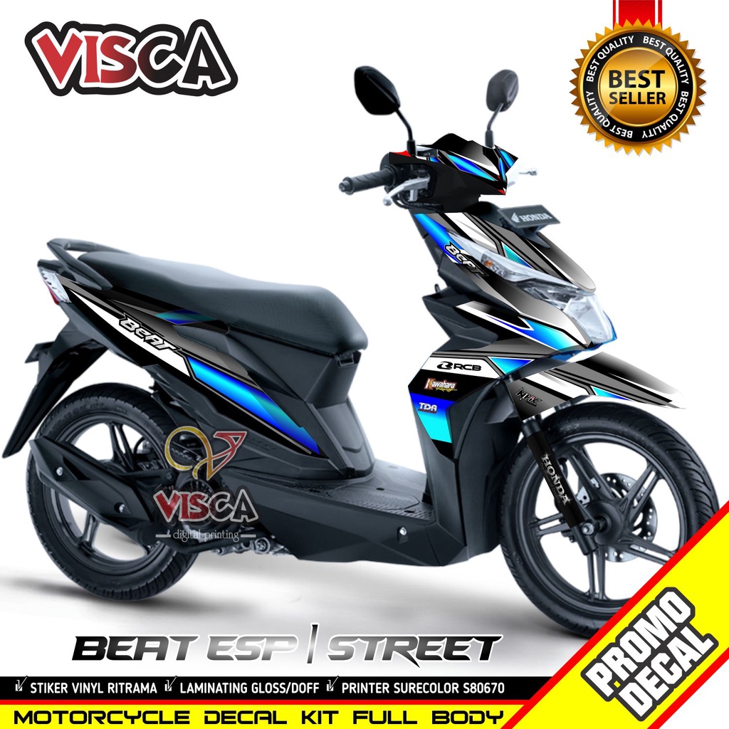 Decal Beat Esp Full Body 2016 - 2019 Striping Beat Esp 2019 Stiker Beat New 2019 Striping Beat New 2