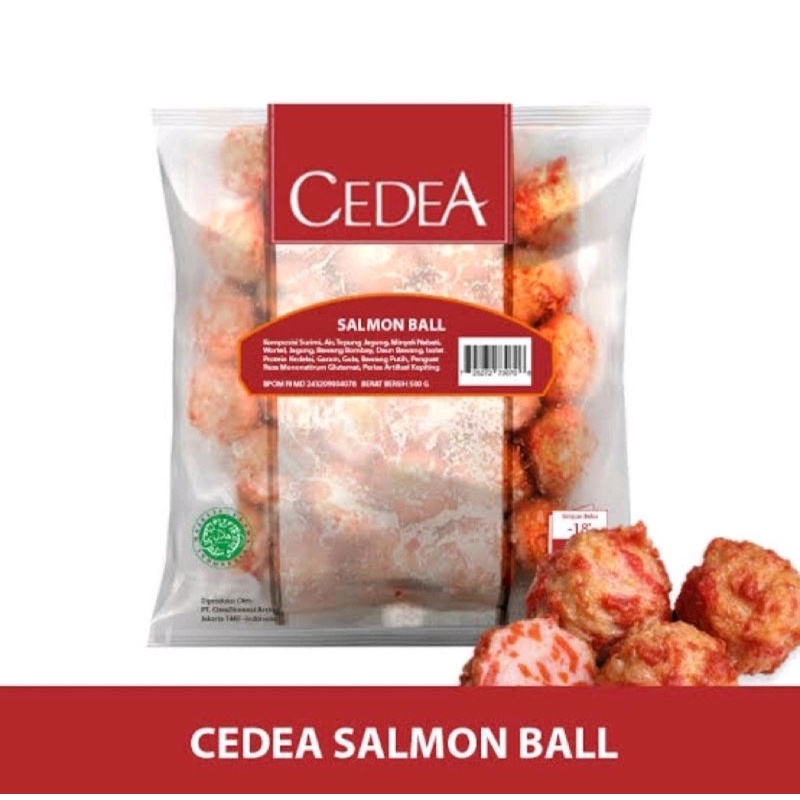 

Cedea Bakso Bola Salmon 500 Gr