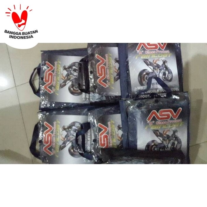 Jas Hujan Karet ASV Full Rubber Jaket Celana Grade A Jamin Asli Original Premium Termurah