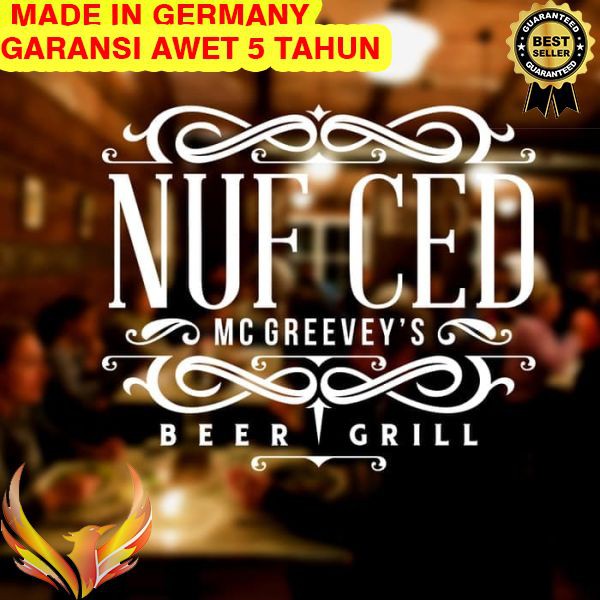 

TERMURAH Cutting Sticker Custom Vintage Nufced Stiker Cafe Tailor Foto Studio Phoenix Star
