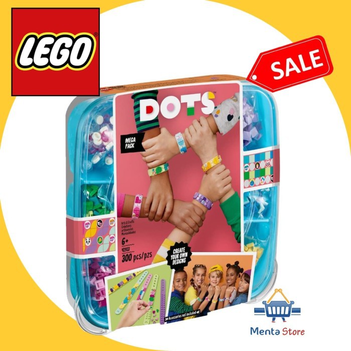 LEGO Dots 41913 Bracelet Mega Pack Creative Art Kid Projects Gelang