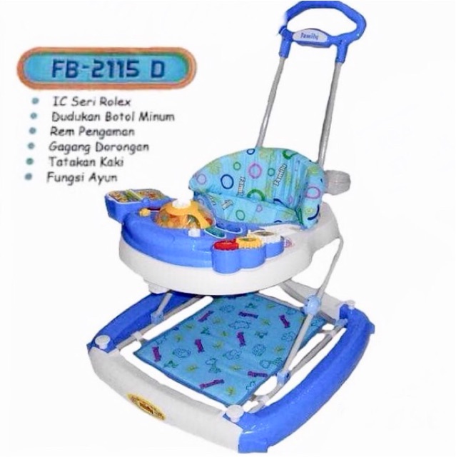 GOSEND SMG Baby Walker Family 2115 apolo belajar jalan bayi