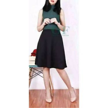 Rok mini flare style korea/Rok span fashion/Rok kerja