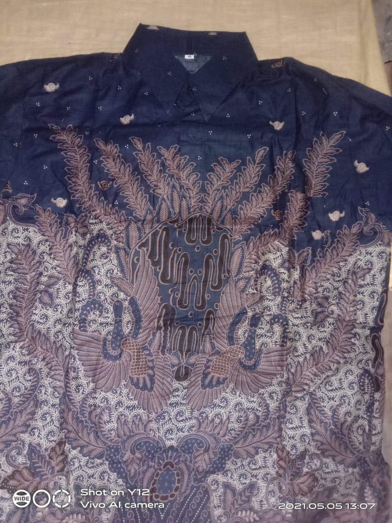 Baju Batik Pria Gus Azmi Syubbanul Muslimin Batik Katun Halus Hadroh Azzahir