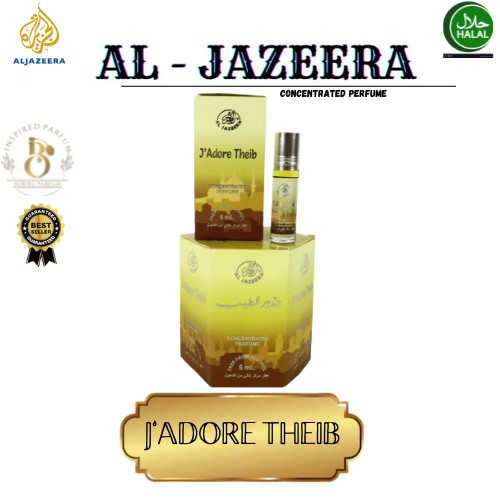 PARFUM AL JAZEERA J'ADORE THEIB 6ML ROLL ON