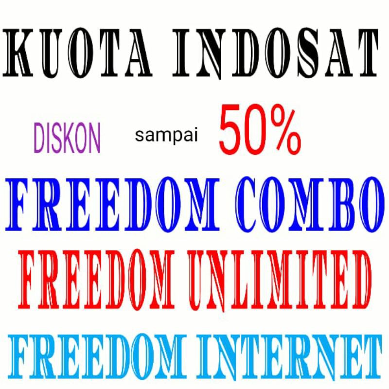 PROMO INJEK PAKET DATA INDOSAT UNLIMITED YOUTUBE & IG ...